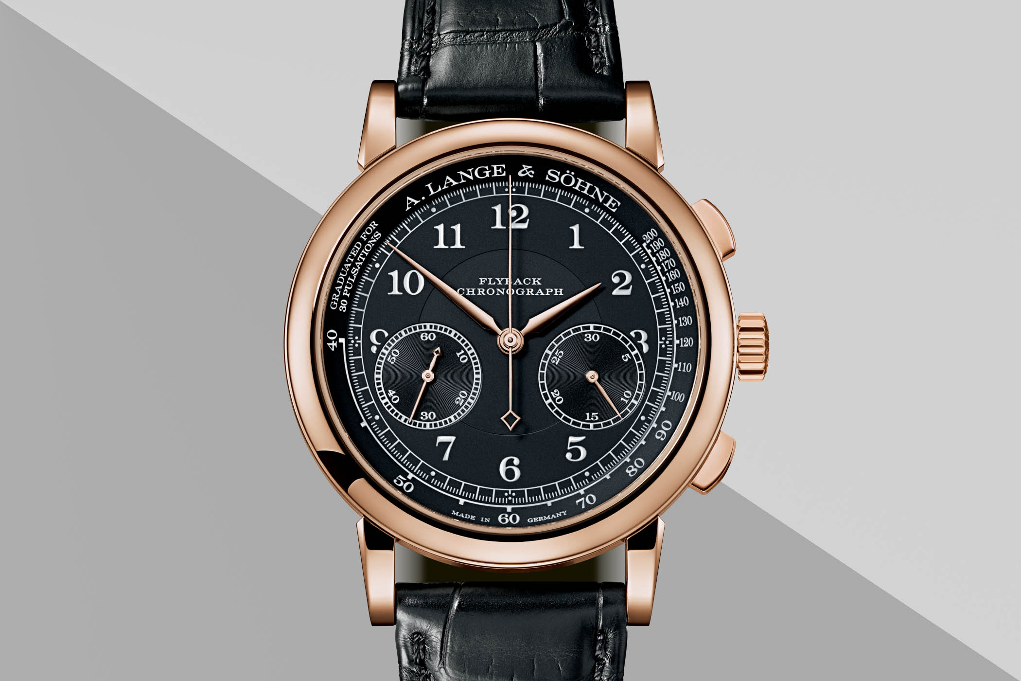 A. Lange and Sohne 1815 Chronograph Rose Gold