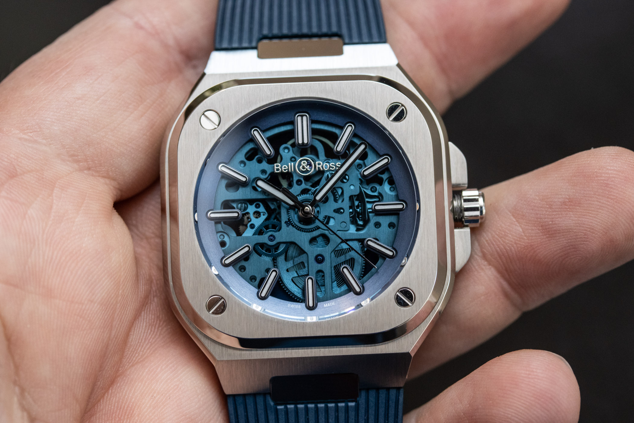 Bell & Ross BR 05 Skeleton Blue