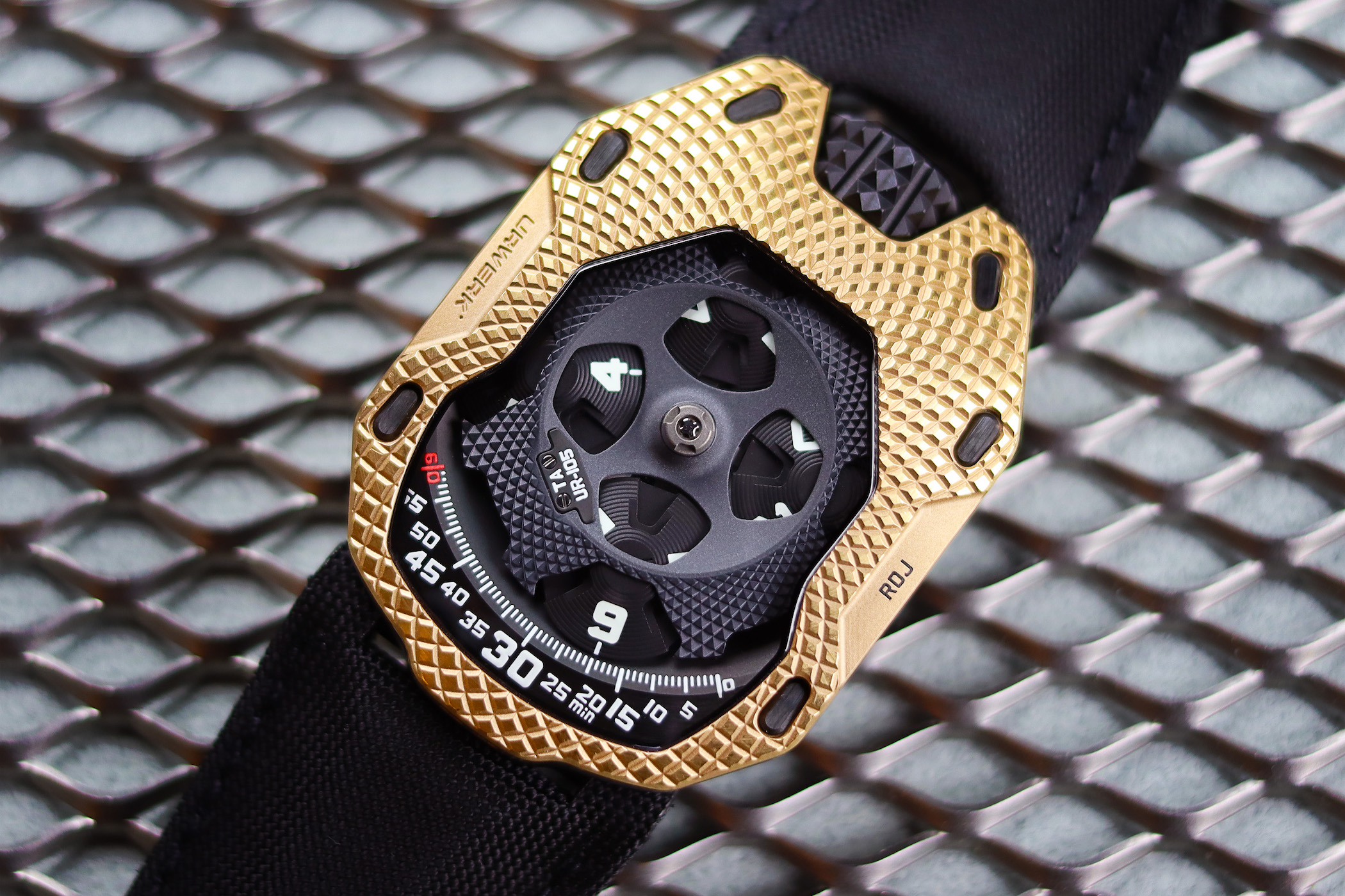 Urwerk UR 105 raging gold Robert Downey Jr auction