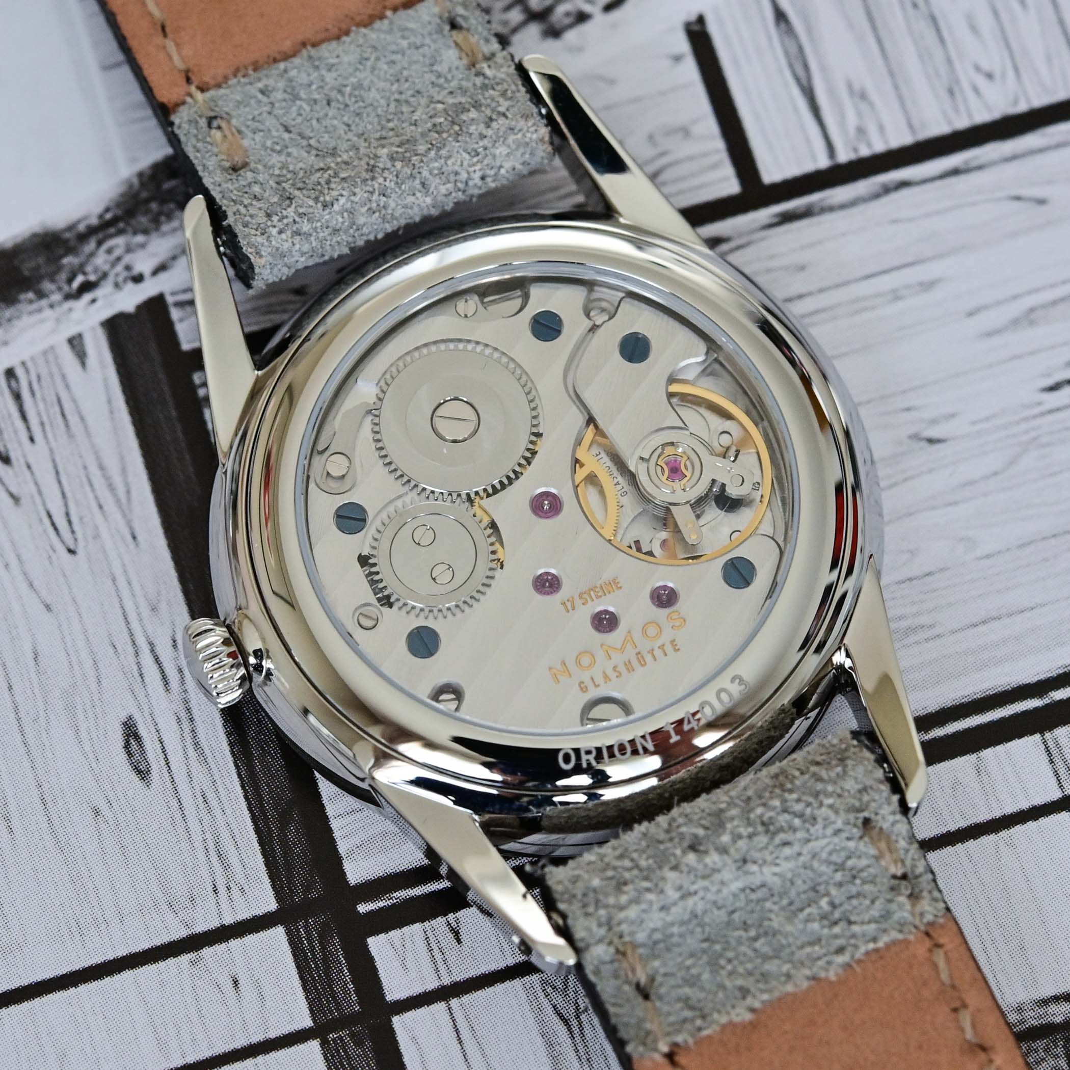 Nomos Orion 33 Gold and Orion 38 Silver